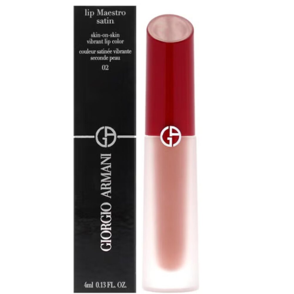 Giorgio Armani Lip Maestro Satin - Shade 02 Weekend Getaway